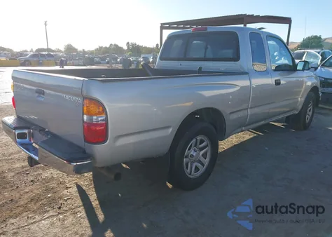 2002 Toyota Tacoma из США, поврежденный, VIN 5TEVL52N02Z018116